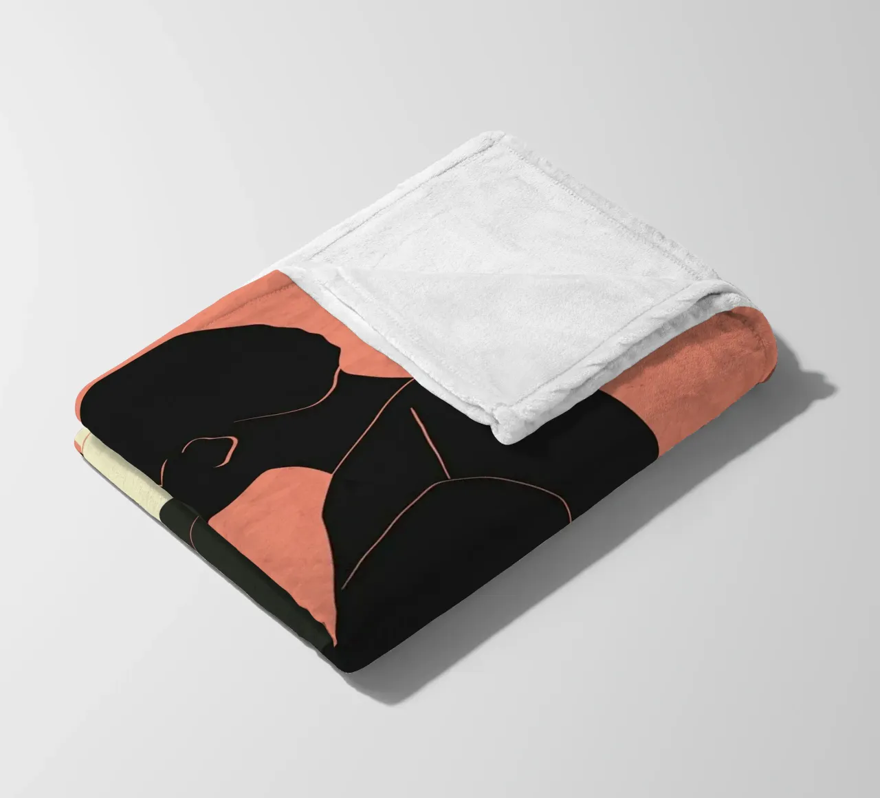Hou me stevig vast, laat nooit los fleecedeken van Kintsugi99