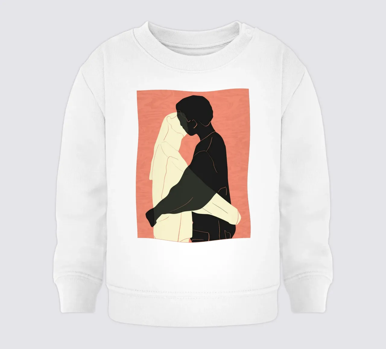 Hold Me Tight, Never Let Go baby sweatshirt by Kintsugi99