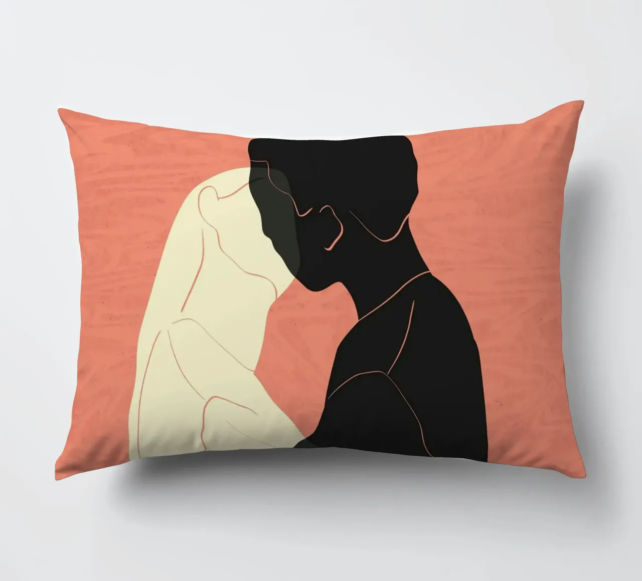 Hold Me Tight, Never Let Go decorative cushion by Kintsugi99
