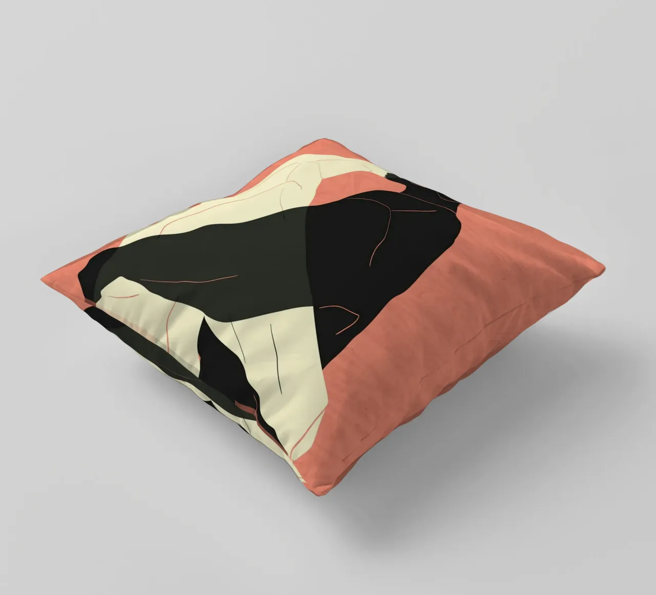 Hold Me Tight, Never Let Go decorative cushion by Kintsugi99