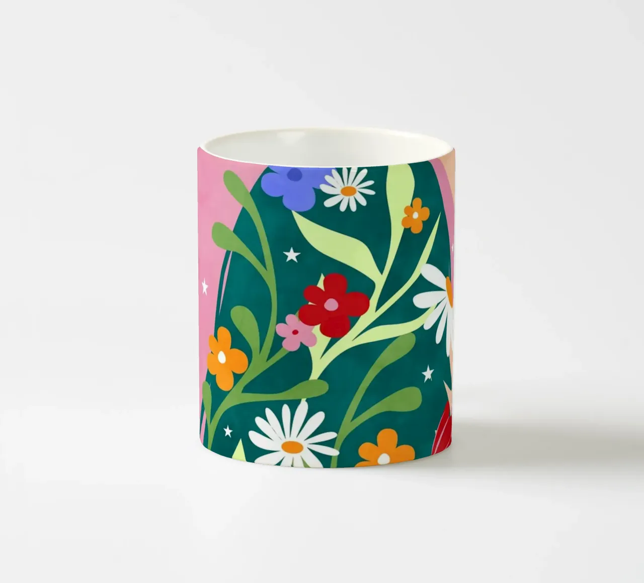 Capelli floreali, non importa tazza in ceramica da Kintsugi99