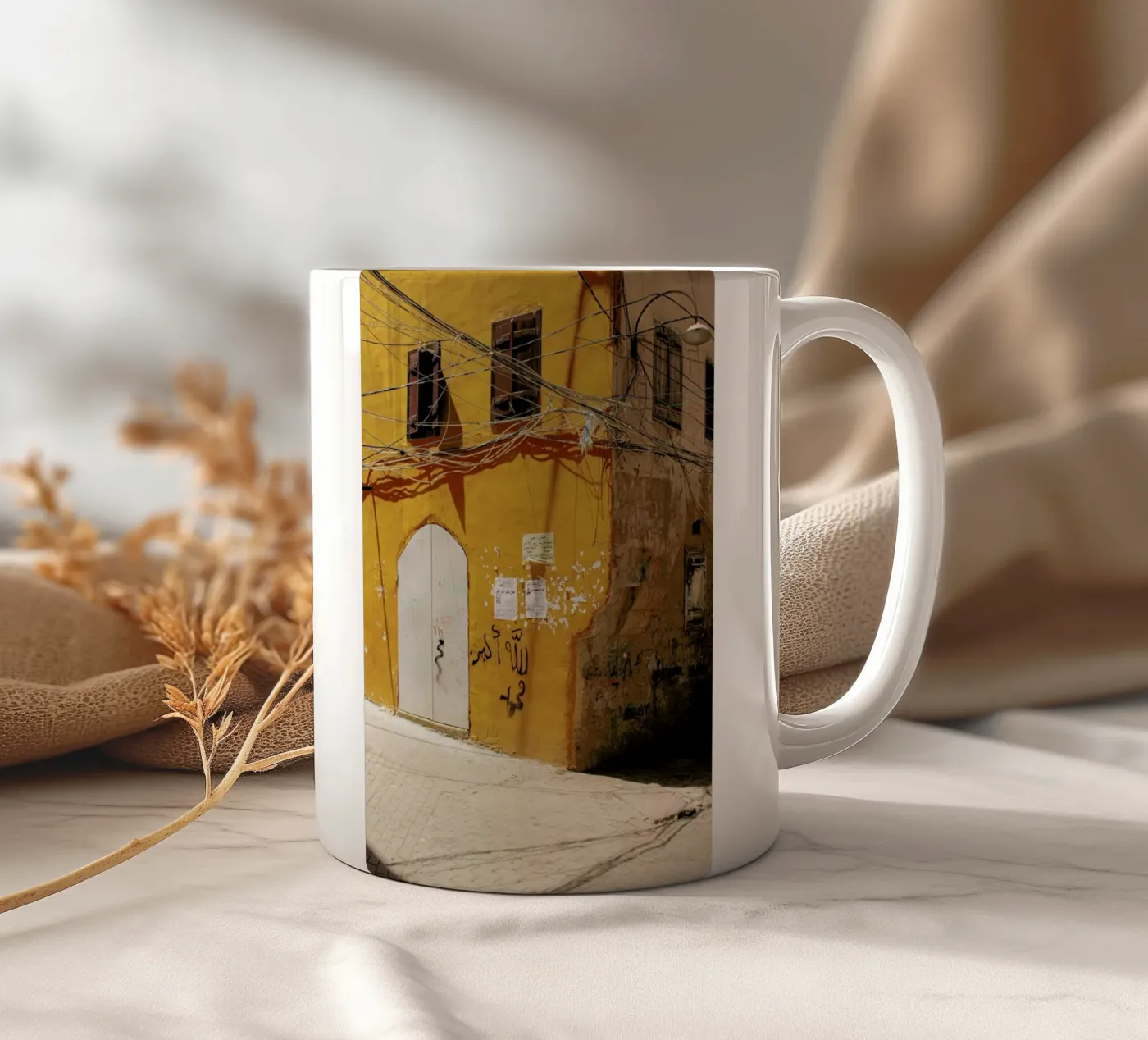 Liban ceramic mug by Marc Schulthess