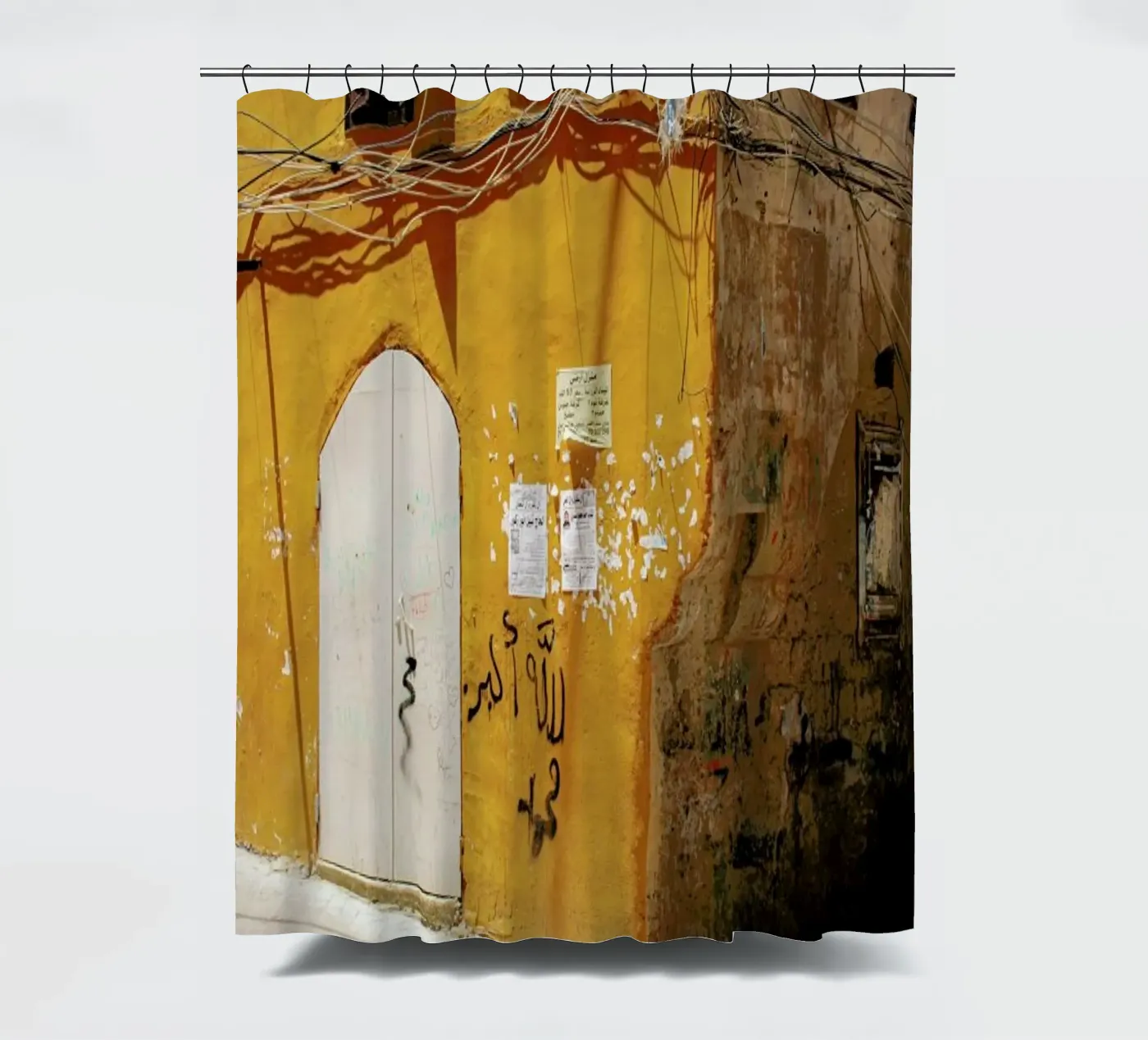 Liban Duschvorhang von Marc Schulthess