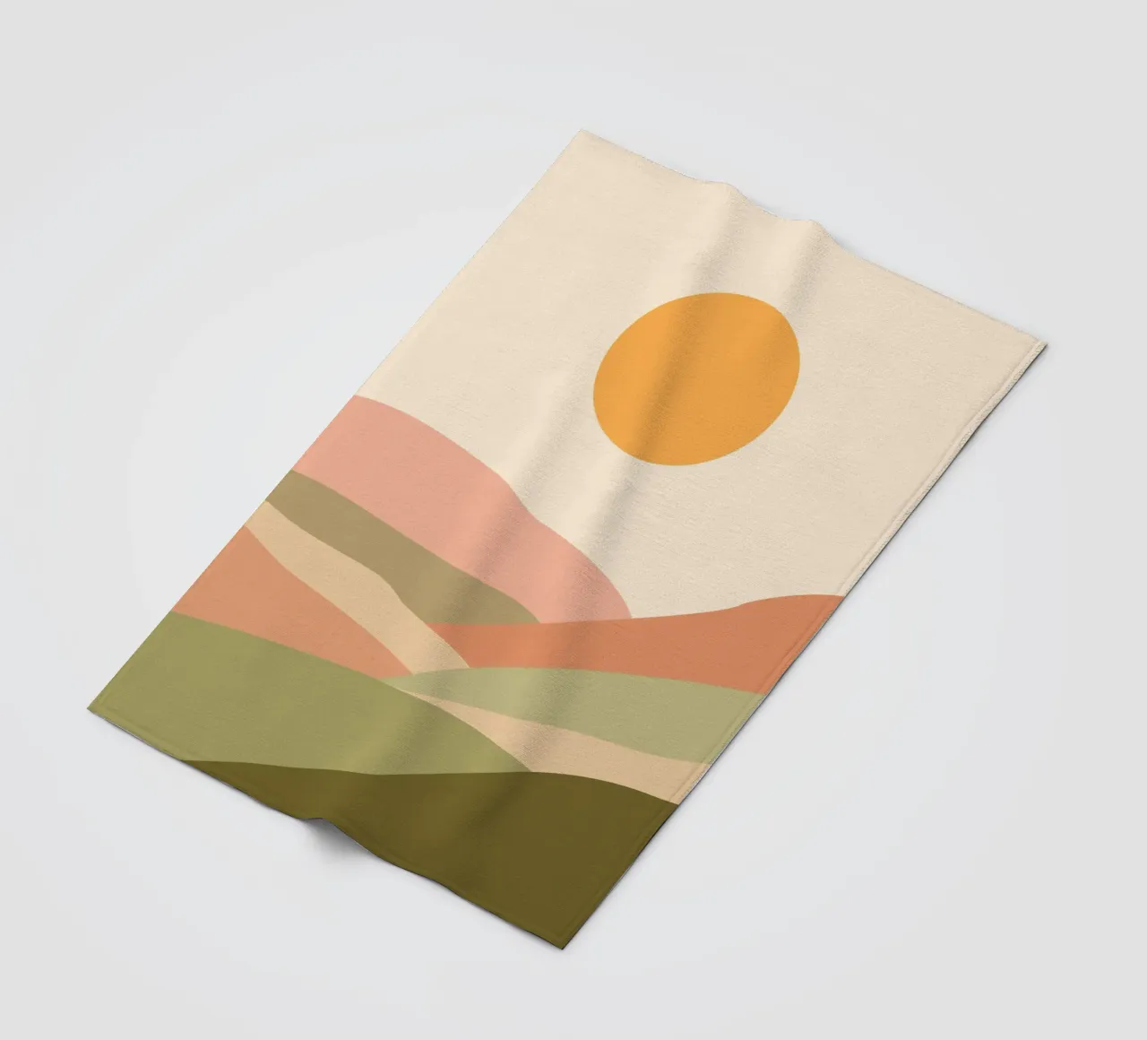 Un po' zen coperta in pile da Kintsugi99