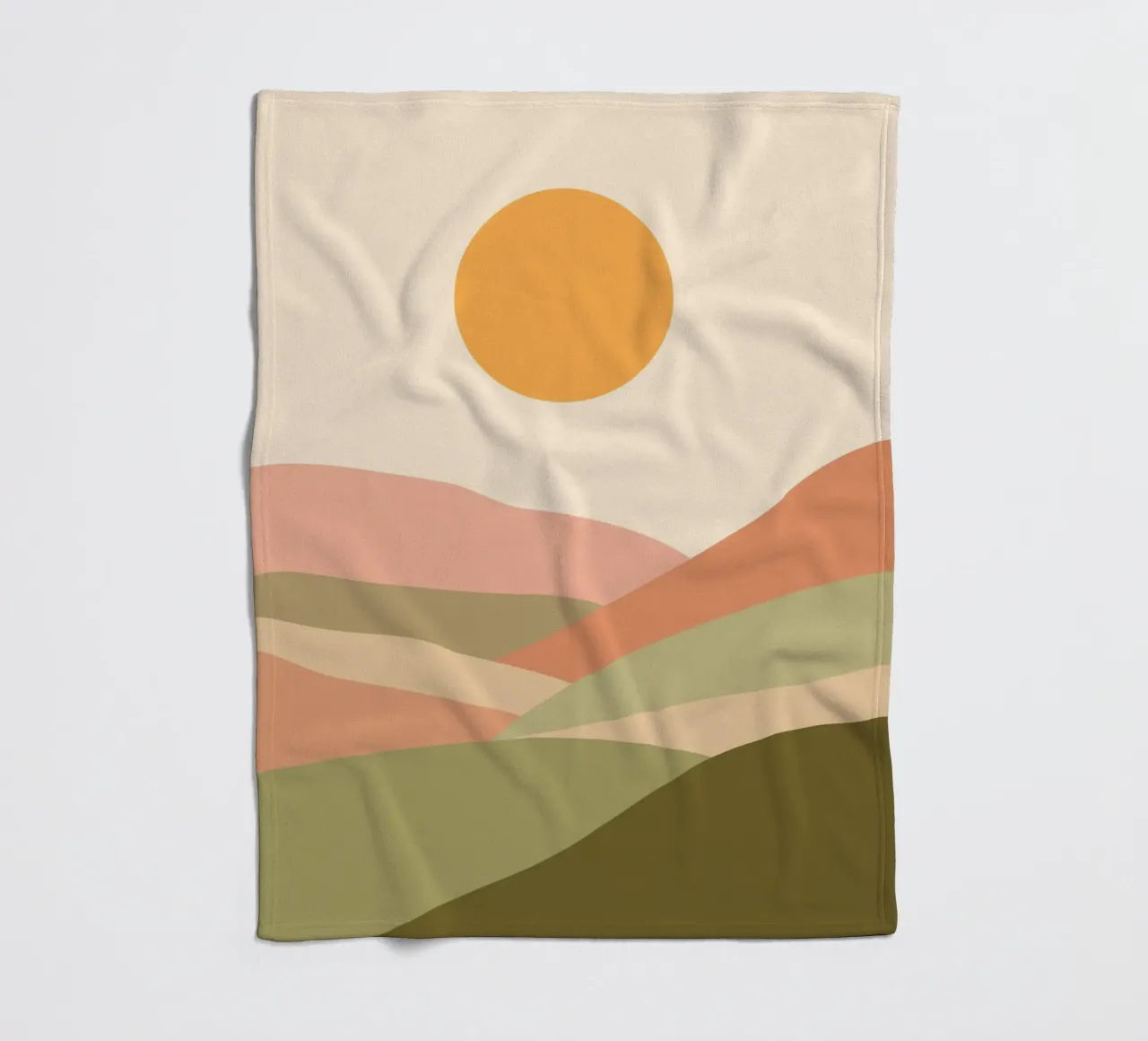 Un po' zen coperta in pile da Kintsugi99