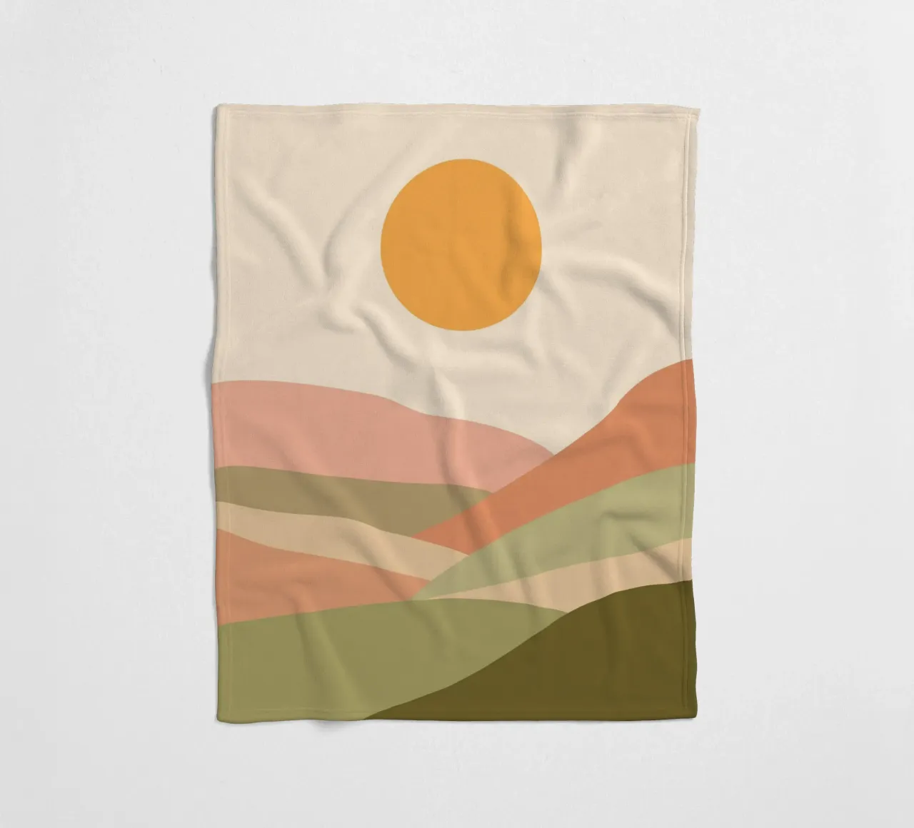 Un po' zen coperta in pile da Kintsugi99