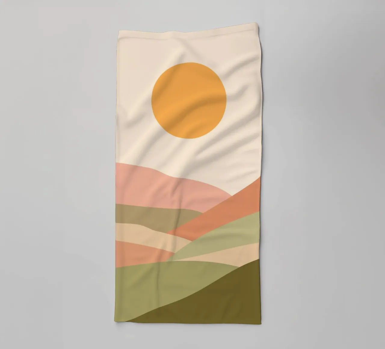Kinda Zen towel by Kintsugi99