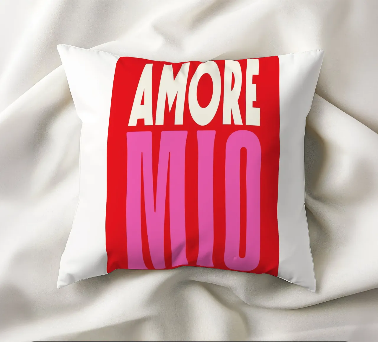 Amore Mio, Deco pop cuscino da Carinaprint