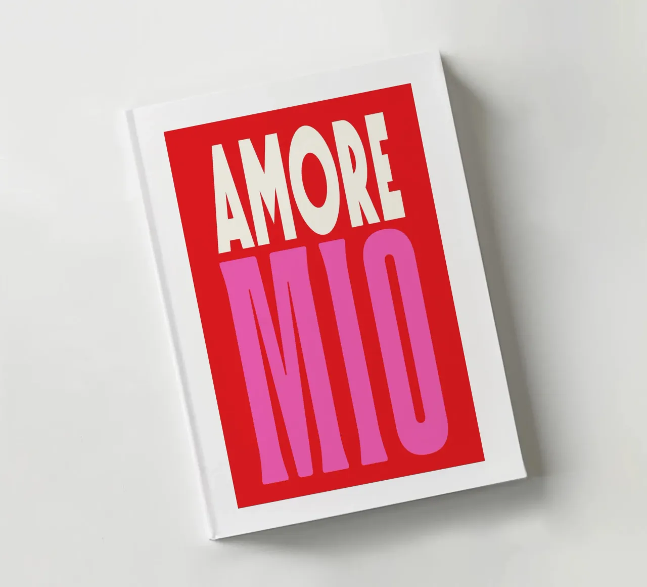 Amore Mio, Deco pop notebook by Carinaprint
