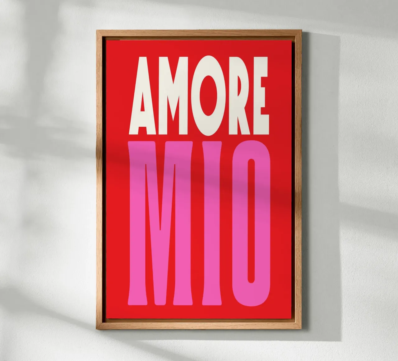 Amore Mio, Deco pop alluminio dibond da Carinaprint