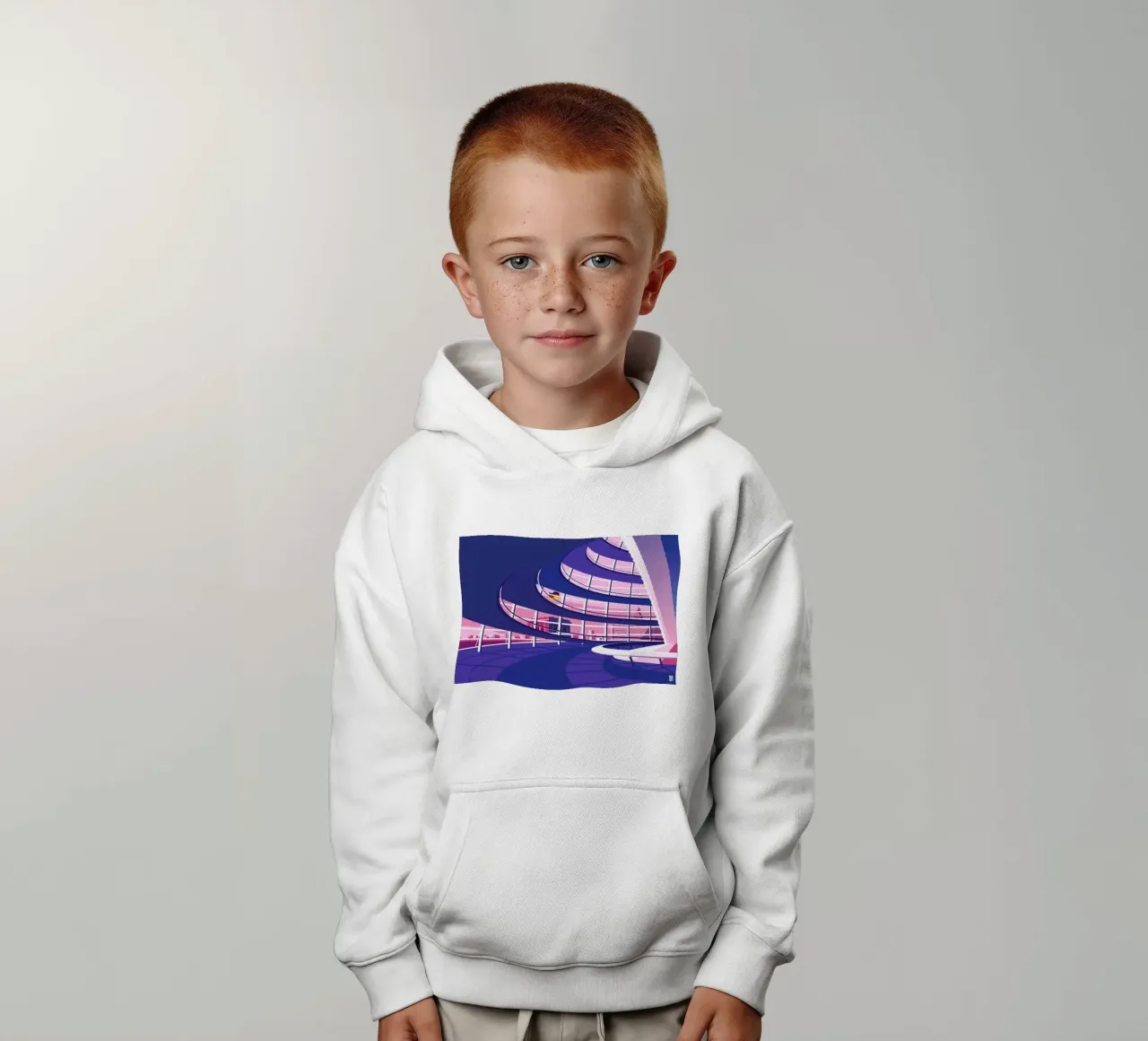 Berlin Reichstag kids hoodie by Remko Heemskerk