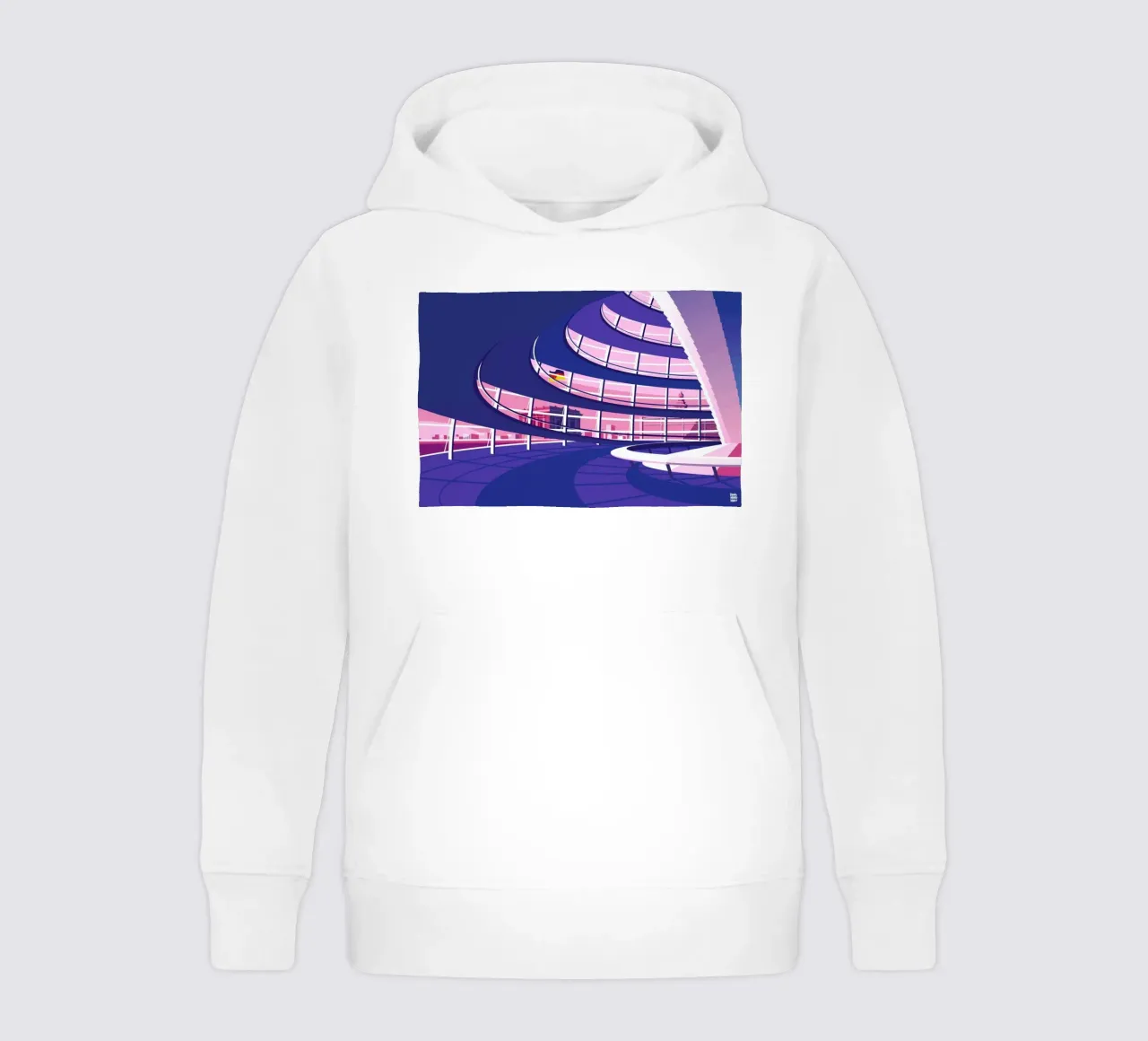 Berlin Reichstag kids hoodie by Remko Heemskerk