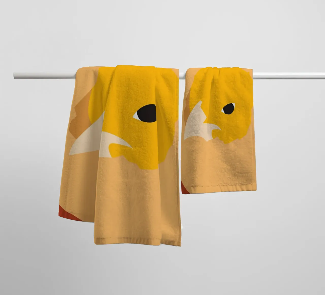 Chicken Born asciugamano da bagno da galihstudio