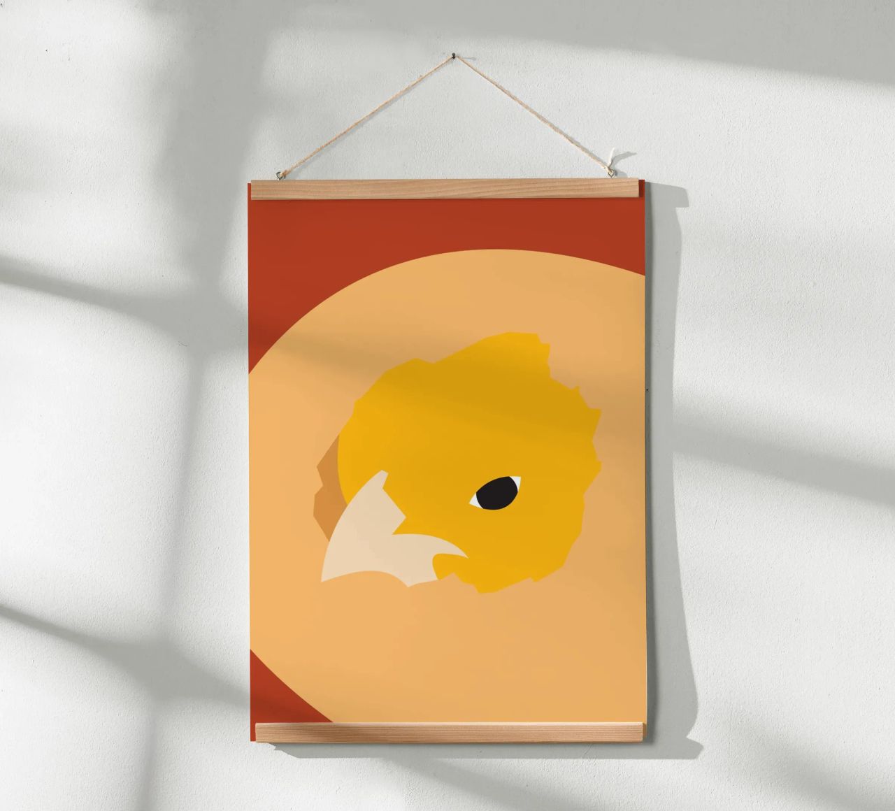 Chicken Born Poster von galihstudio