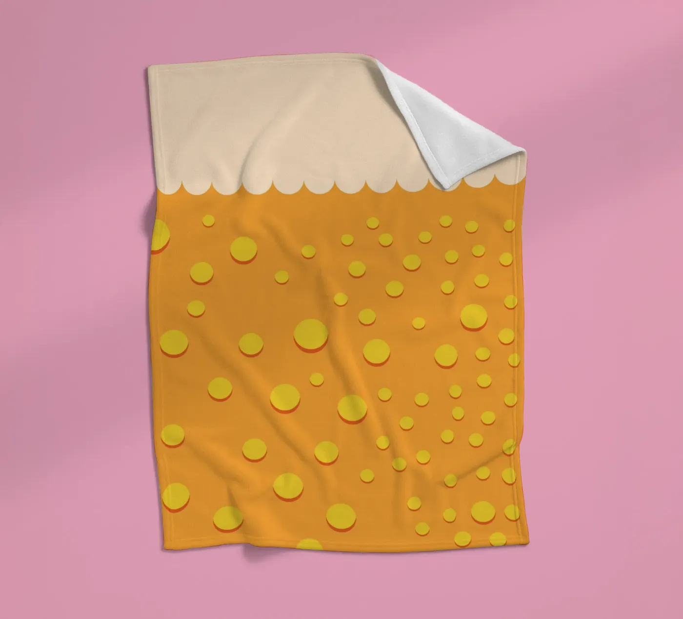 Beer Bubble coperta in pile da galihstudio