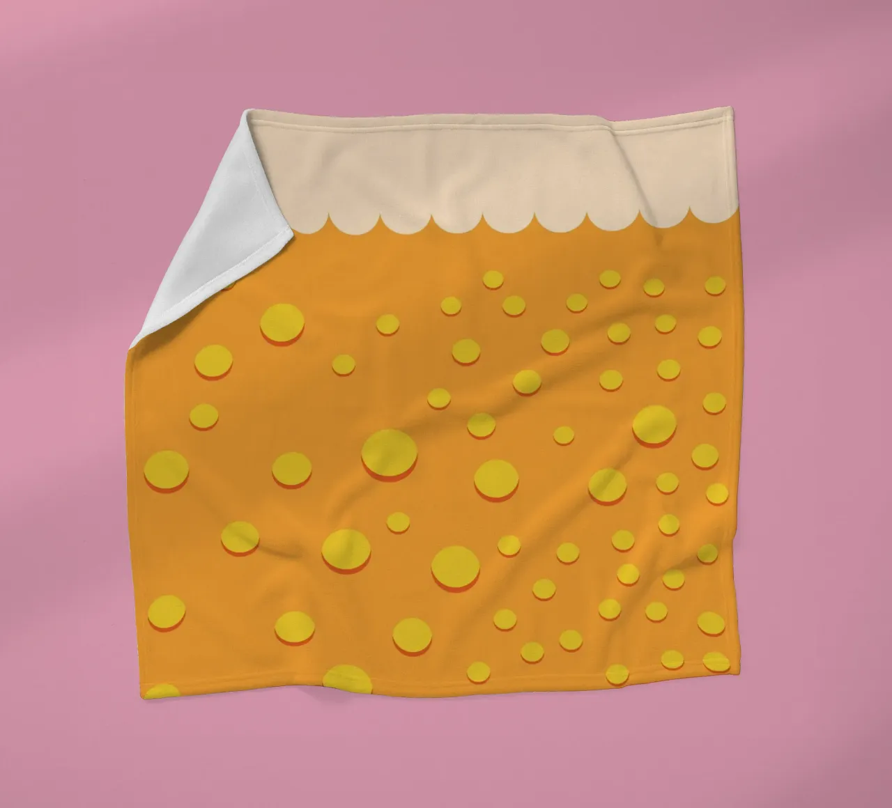 Beer Bubble fleecedeken van galihstudio