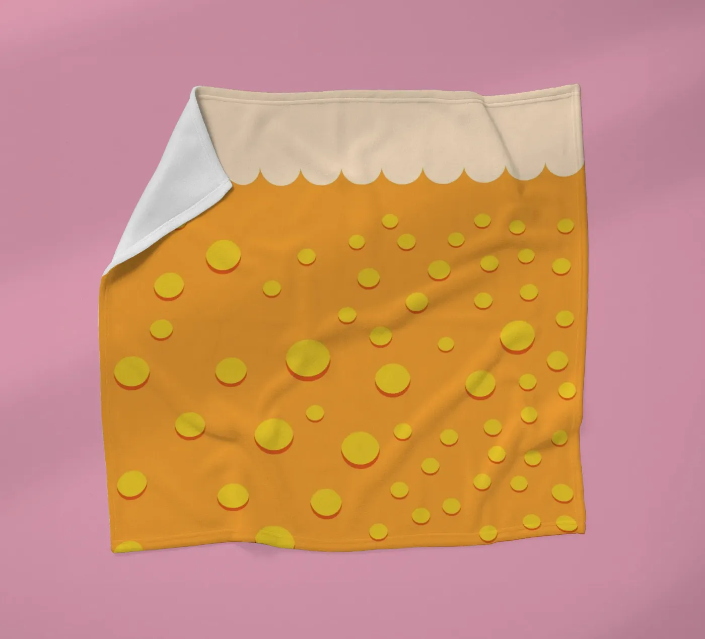 Beer Bubble coperta in pile da galihstudio