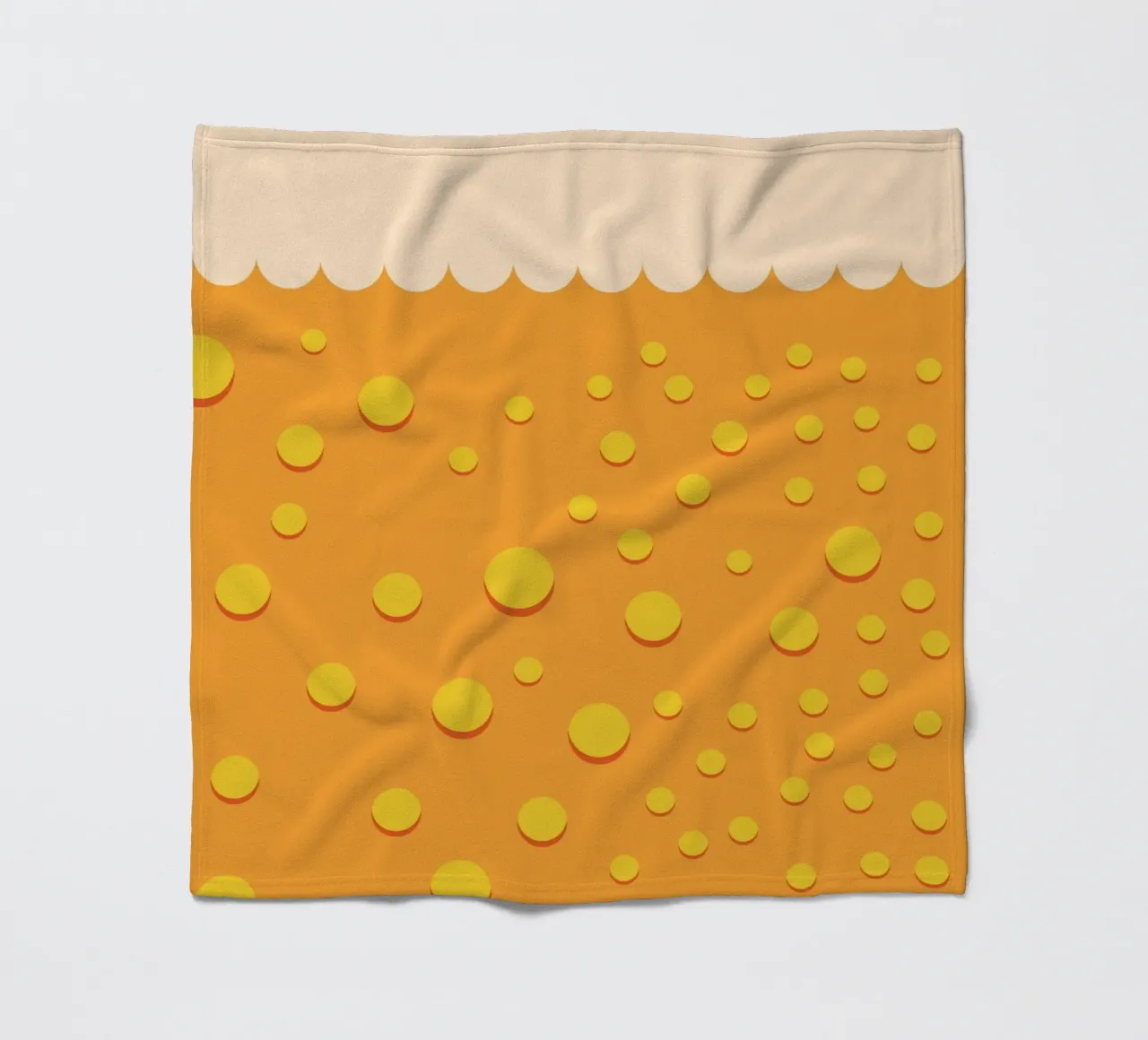 Beer Bubble fleecedeken van galihstudio