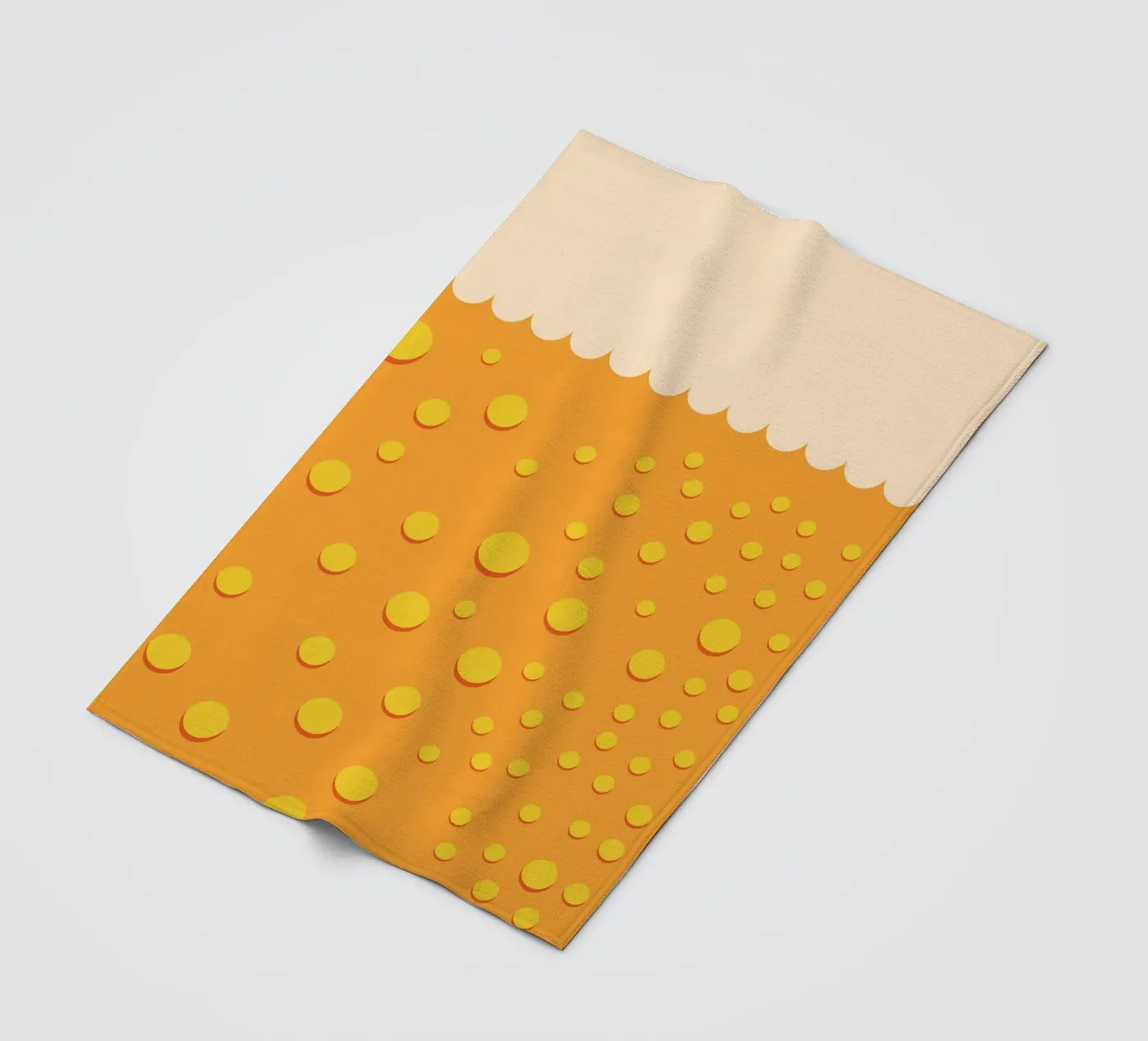 Beer Bubble coperta in pile da galihstudio