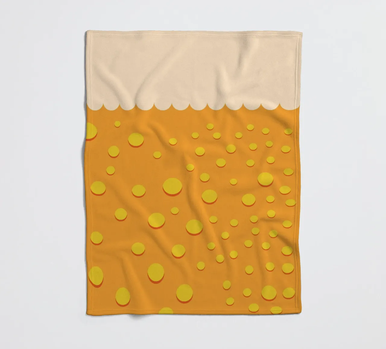 Beer Bubble fleecedeken van galihstudio