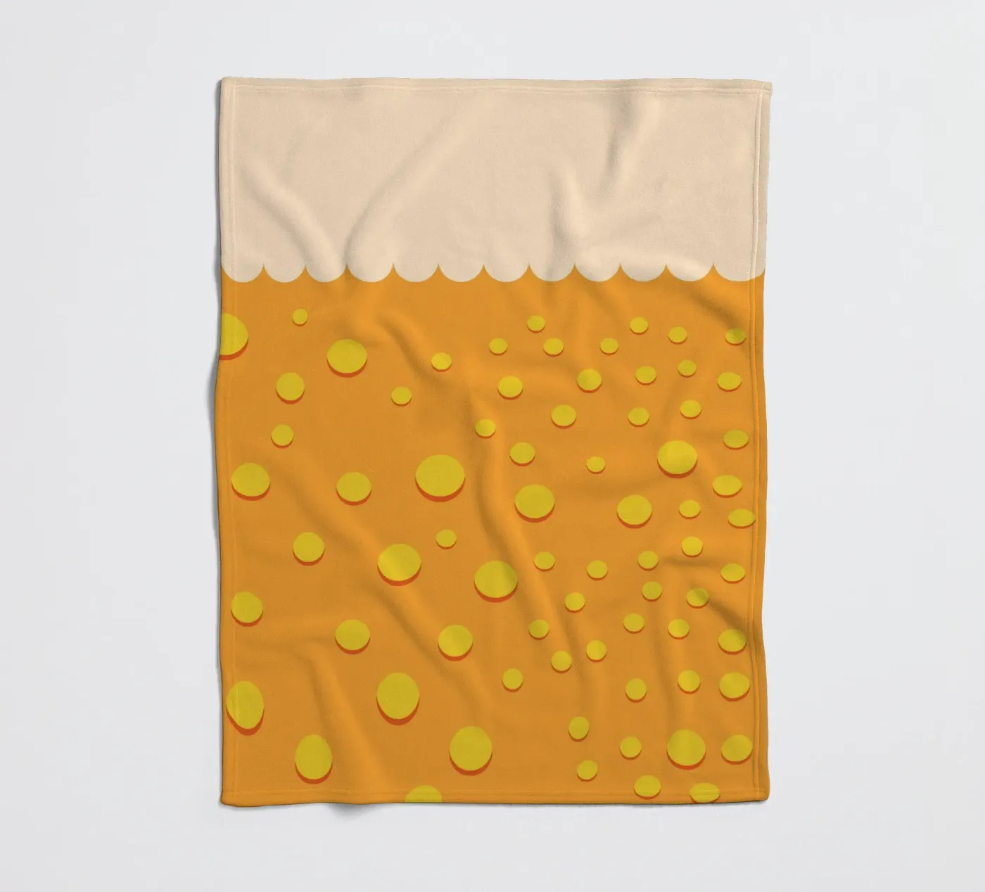 Beer Bubble fleecedeken van galihstudio