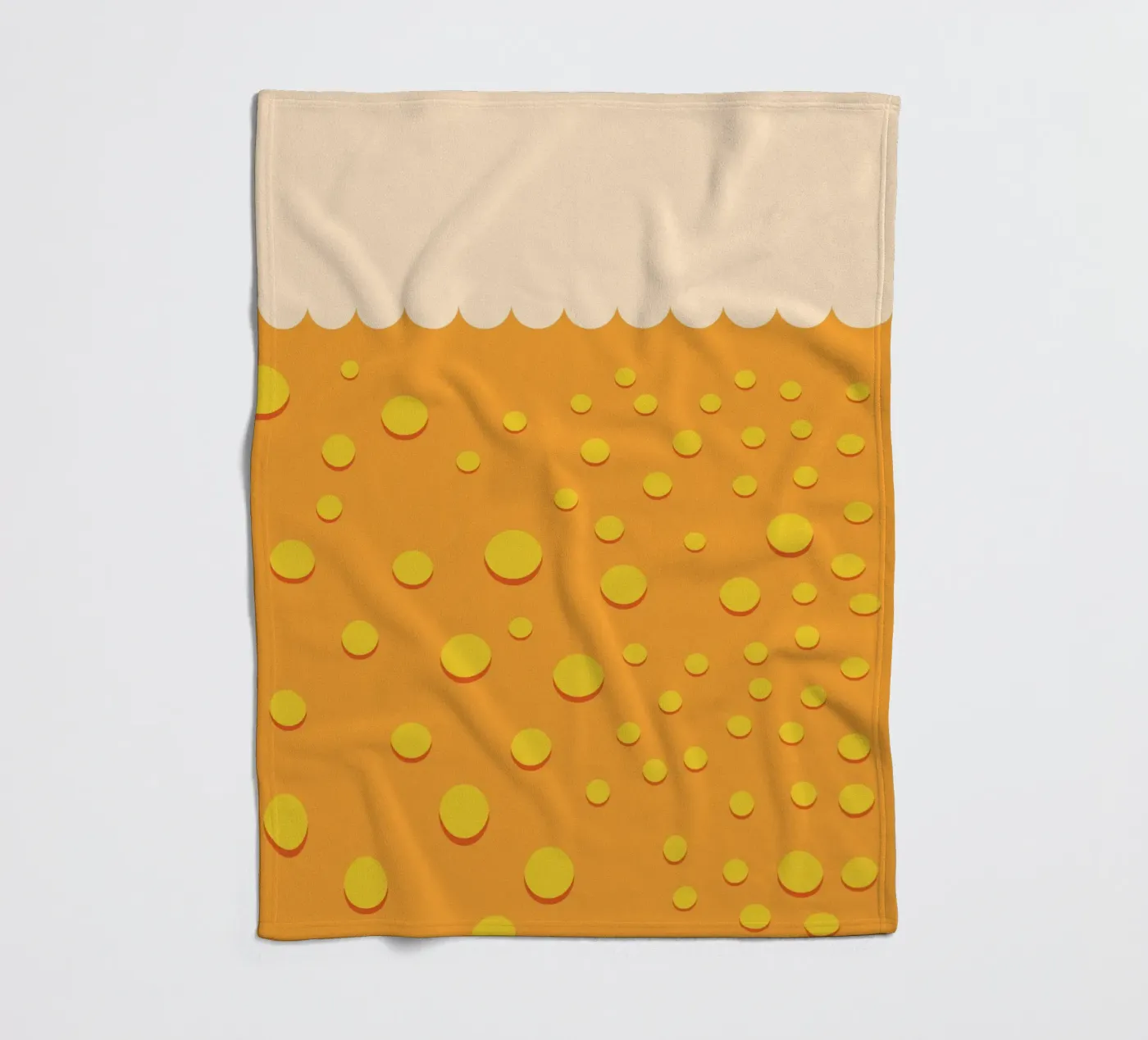 Beer Bubble coperta in pile da galihstudio