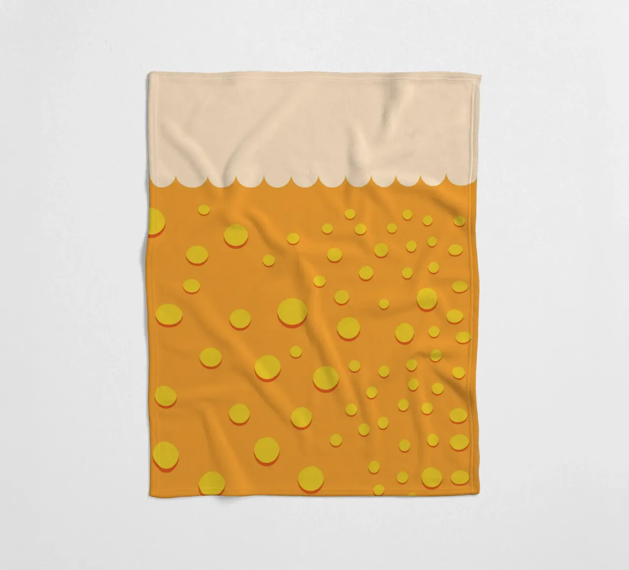 Beer Bubble fleecedeken van galihstudio