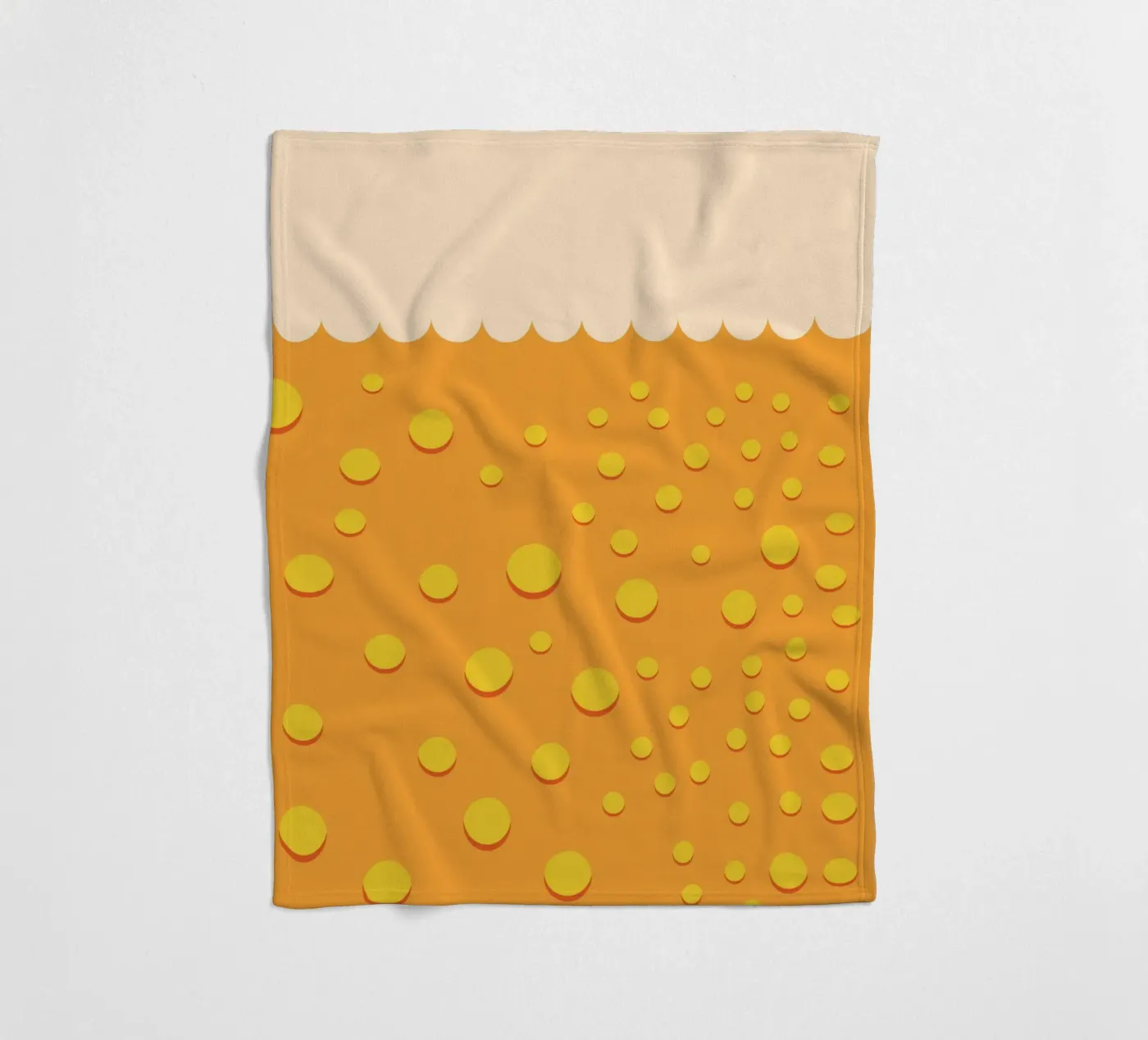 Beer Bubble coperta in pile da galihstudio