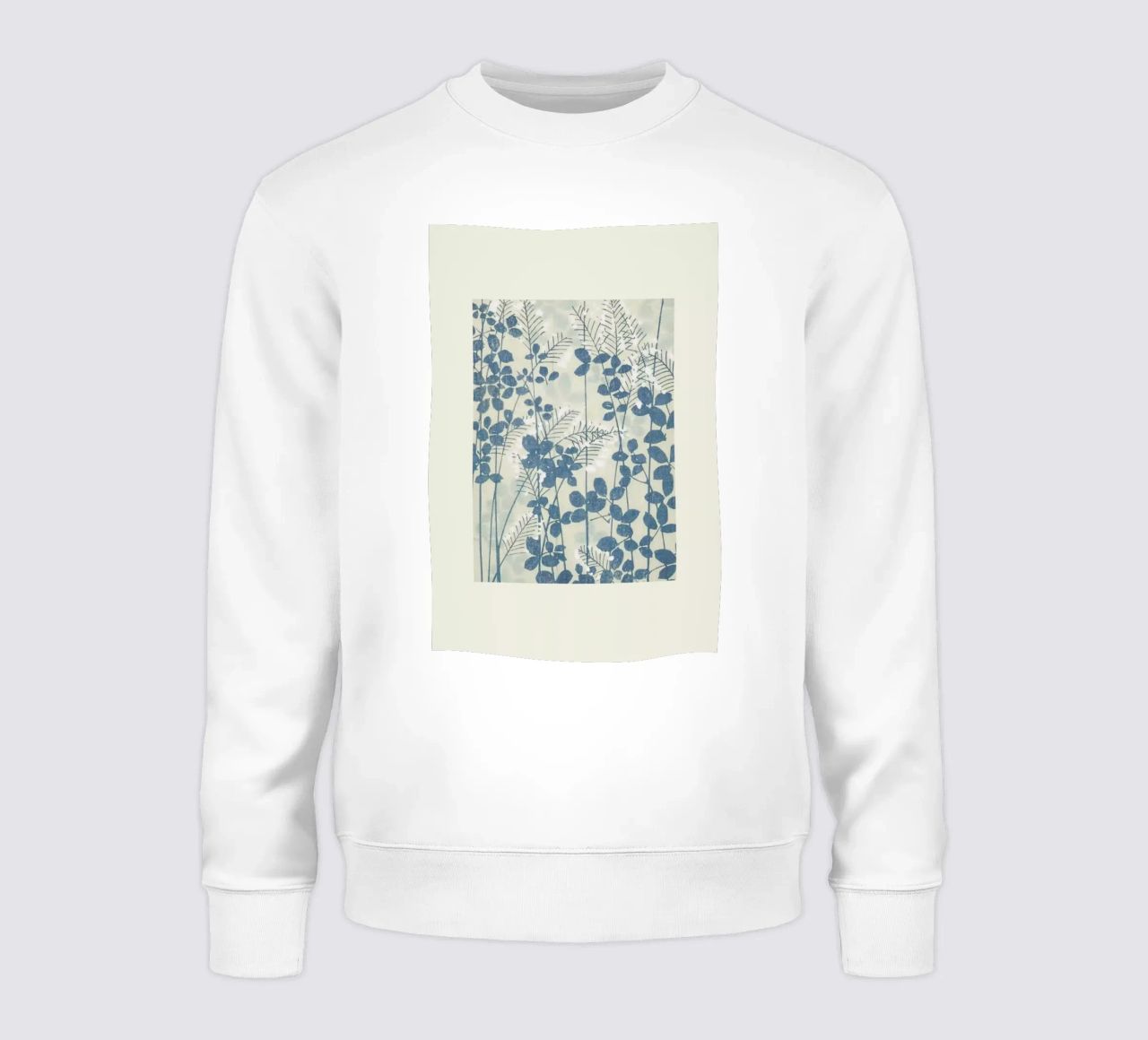 Shin-Bijutsukai - Leaves And Ferns Sweatshirt von Vintage by JUNIQE