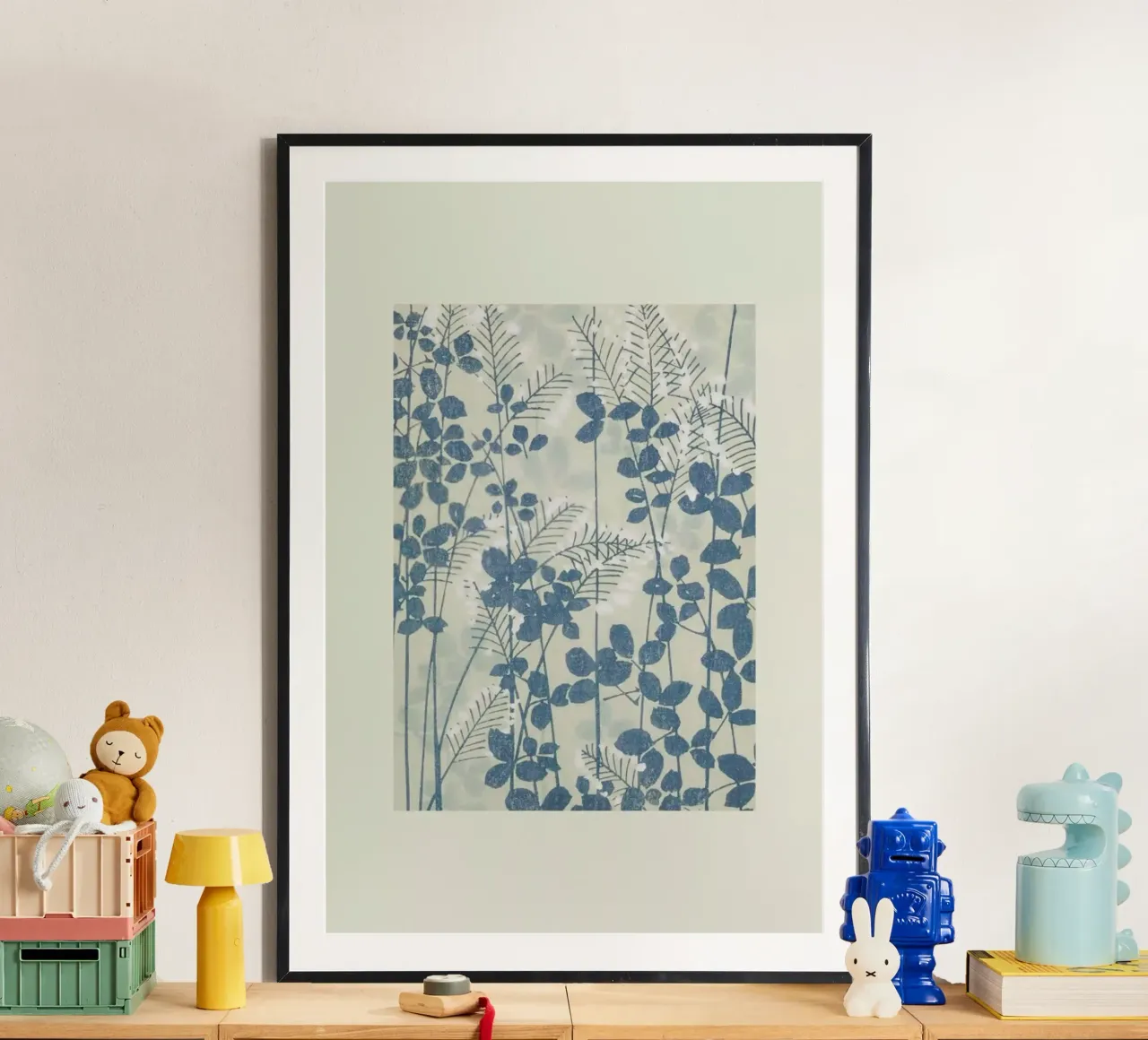 Shin-Bijutsukai - Leaves And Ferns carta hahnemühle da Vintage by JUNIQE