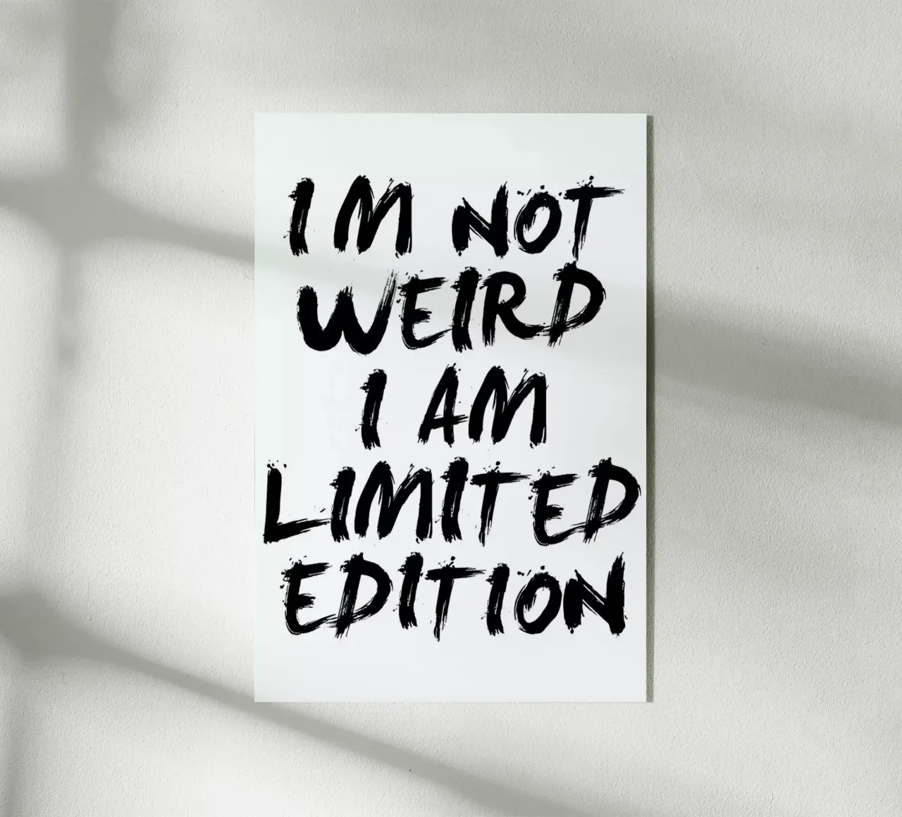 weird acryl van Mottos by Sinan Saydik