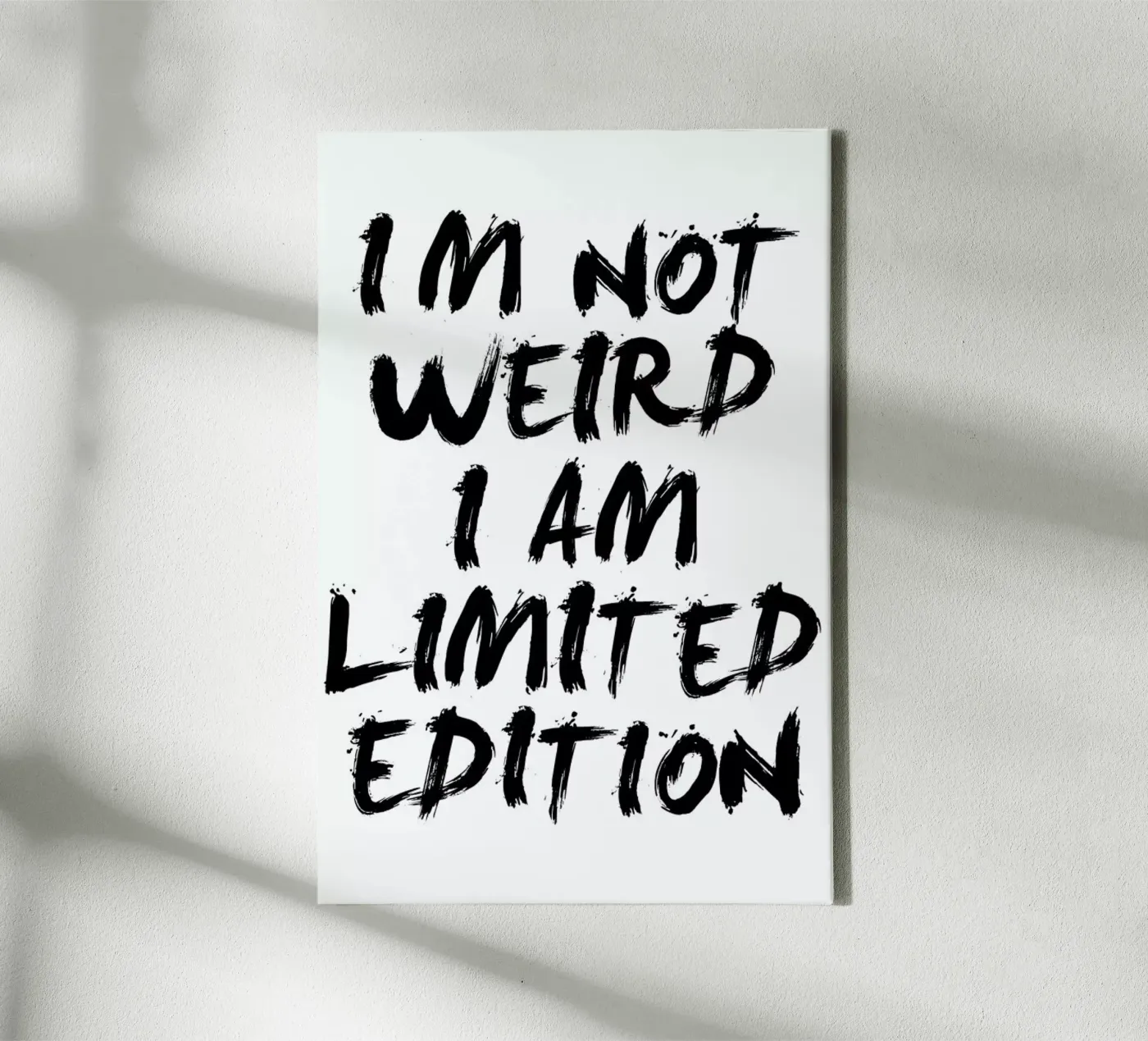 weird canvas van Mottos by Sinan Saydik