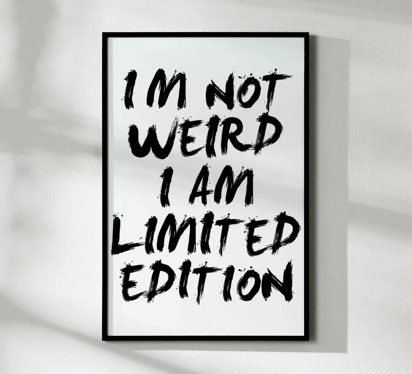 weird poster van Mottos by Sinan Saydik