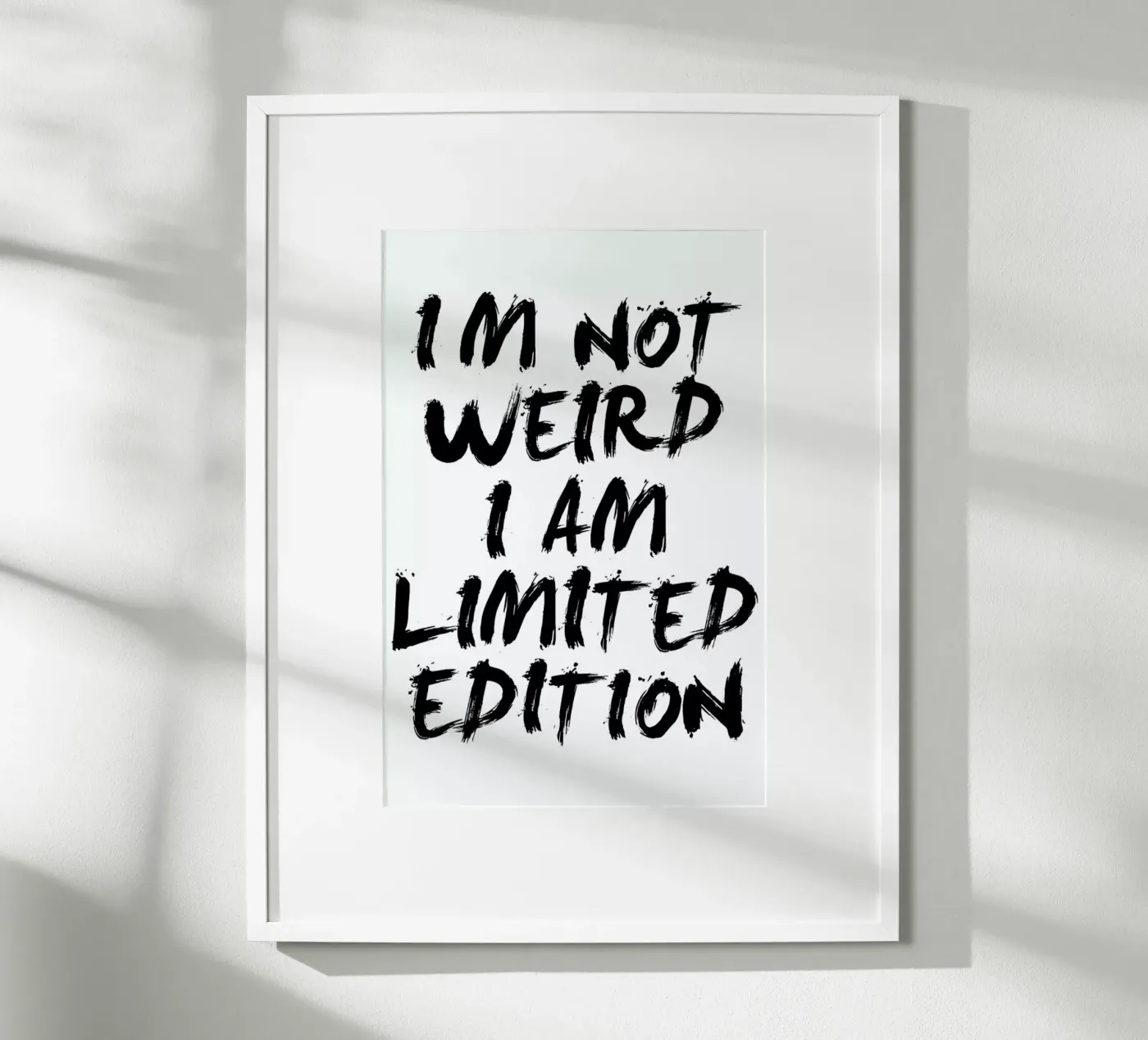 weird poster van Mottos by Sinan Saydik