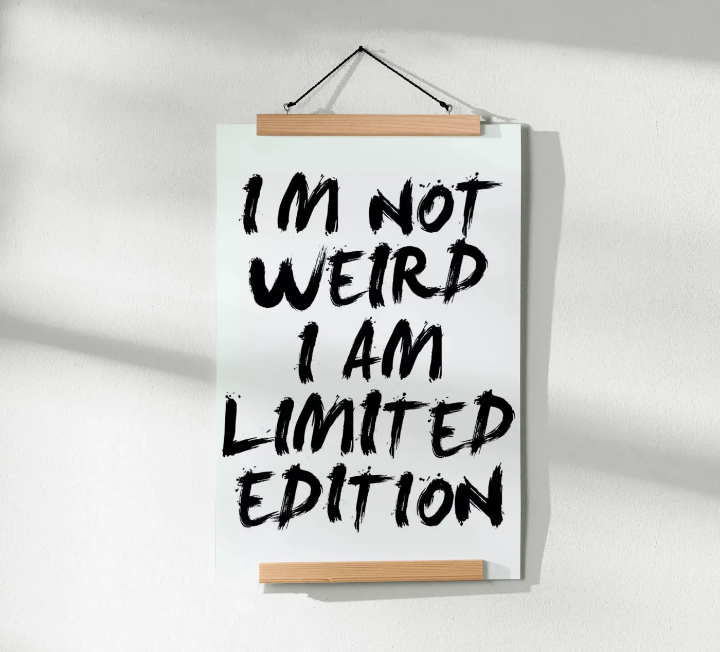 weird poster van Mottos by Sinan Saydik