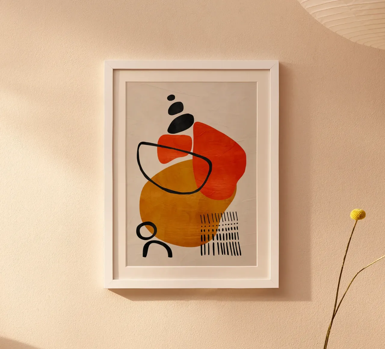 geometric shapes abstract forms circles rectangles hahnemühle by James Isaac Jackson