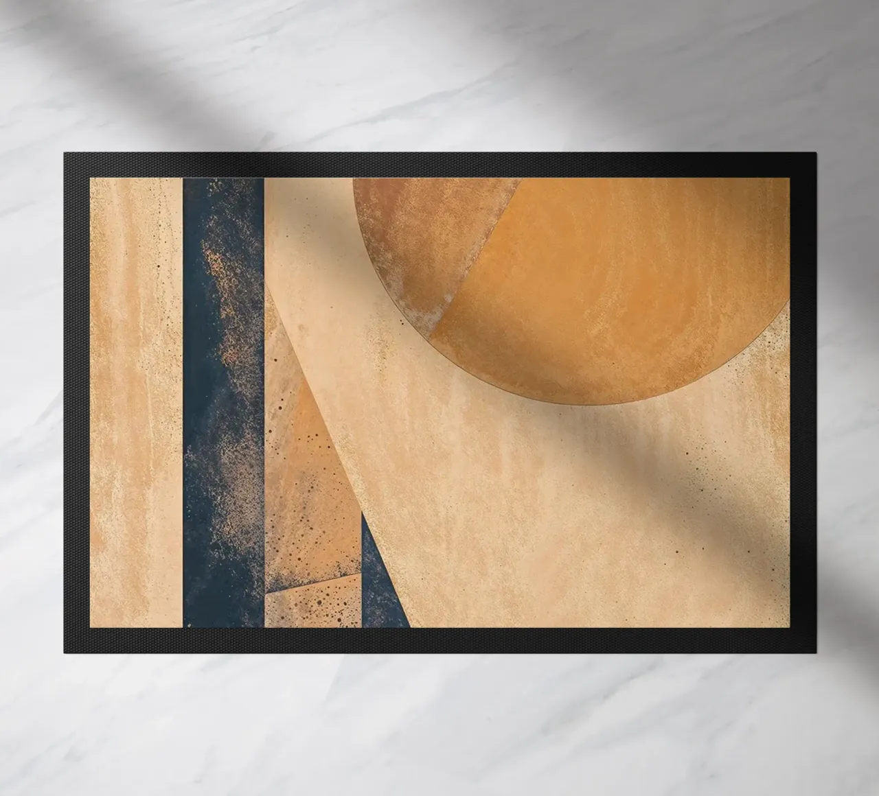 cerchio strisce geometria forme texture modelli zerbino da James Isaac Jackson