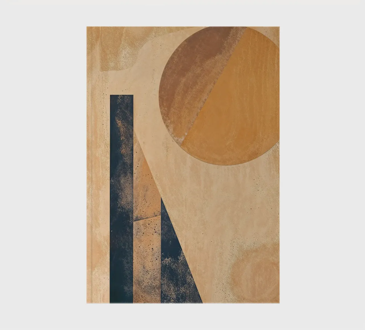 kreis streifen geometrie formen textur muster Notizbuch von James Isaac Jackson