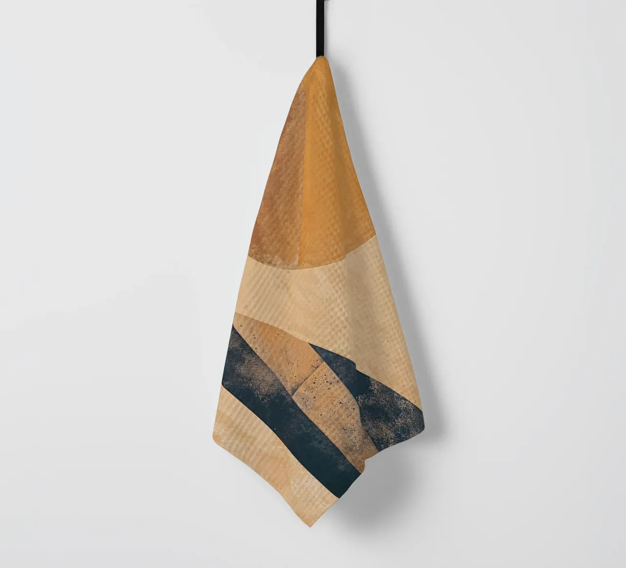 circle stripes geometry shapes texture patterns tea towel by James Isaac Jackson