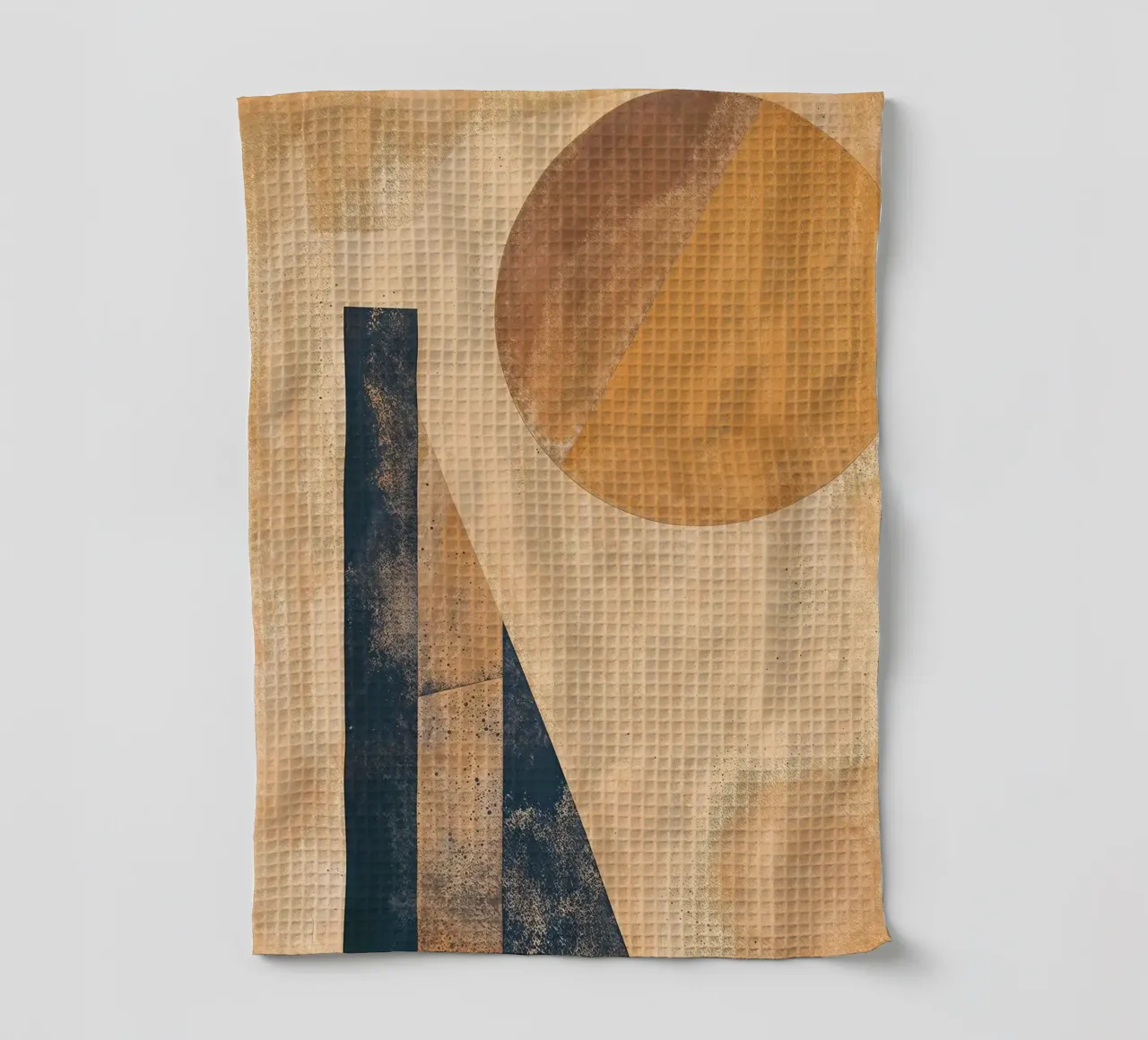 circle stripes geometry shapes texture patterns tea towel by James Isaac Jackson