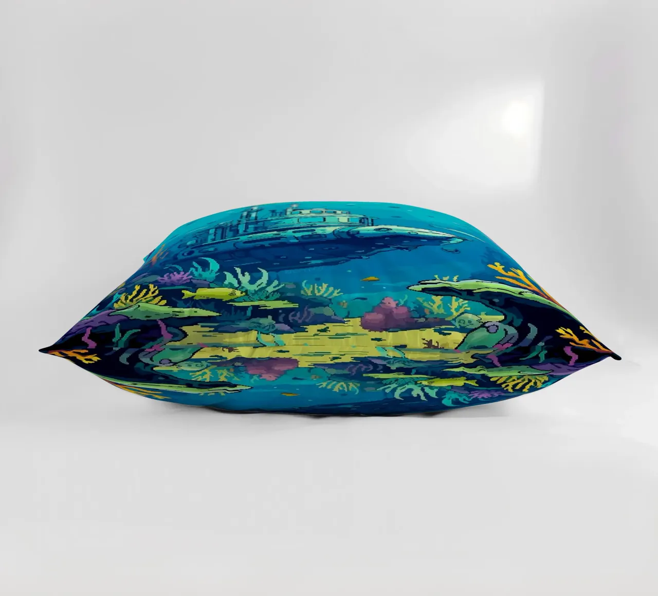 sottomarino pesce corallo oceano sottomarino alghe cuscino da James Isaac Jackson