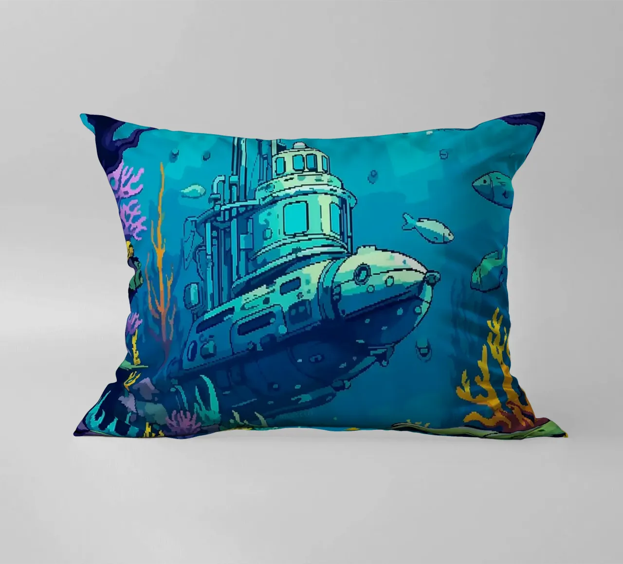 sottomarino pesce corallo oceano sottomarino alghe cuscino da James Isaac Jackson