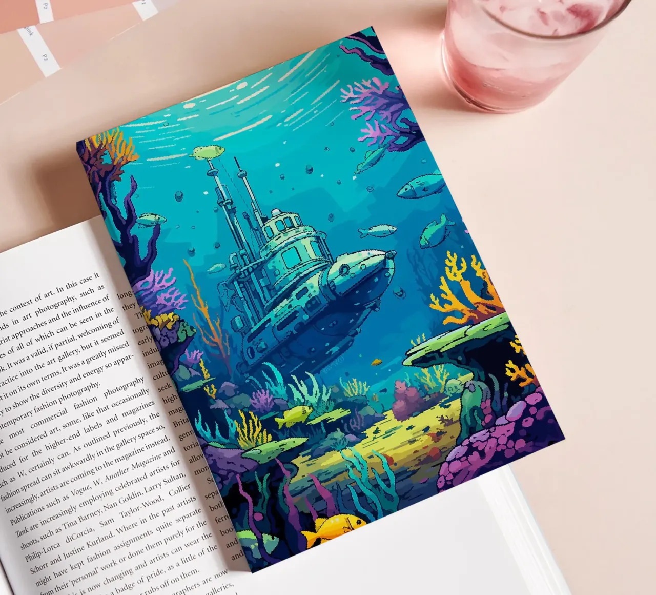 sottomarino pesce corallo oceano sottomarino alghe diario da James Isaac Jackson