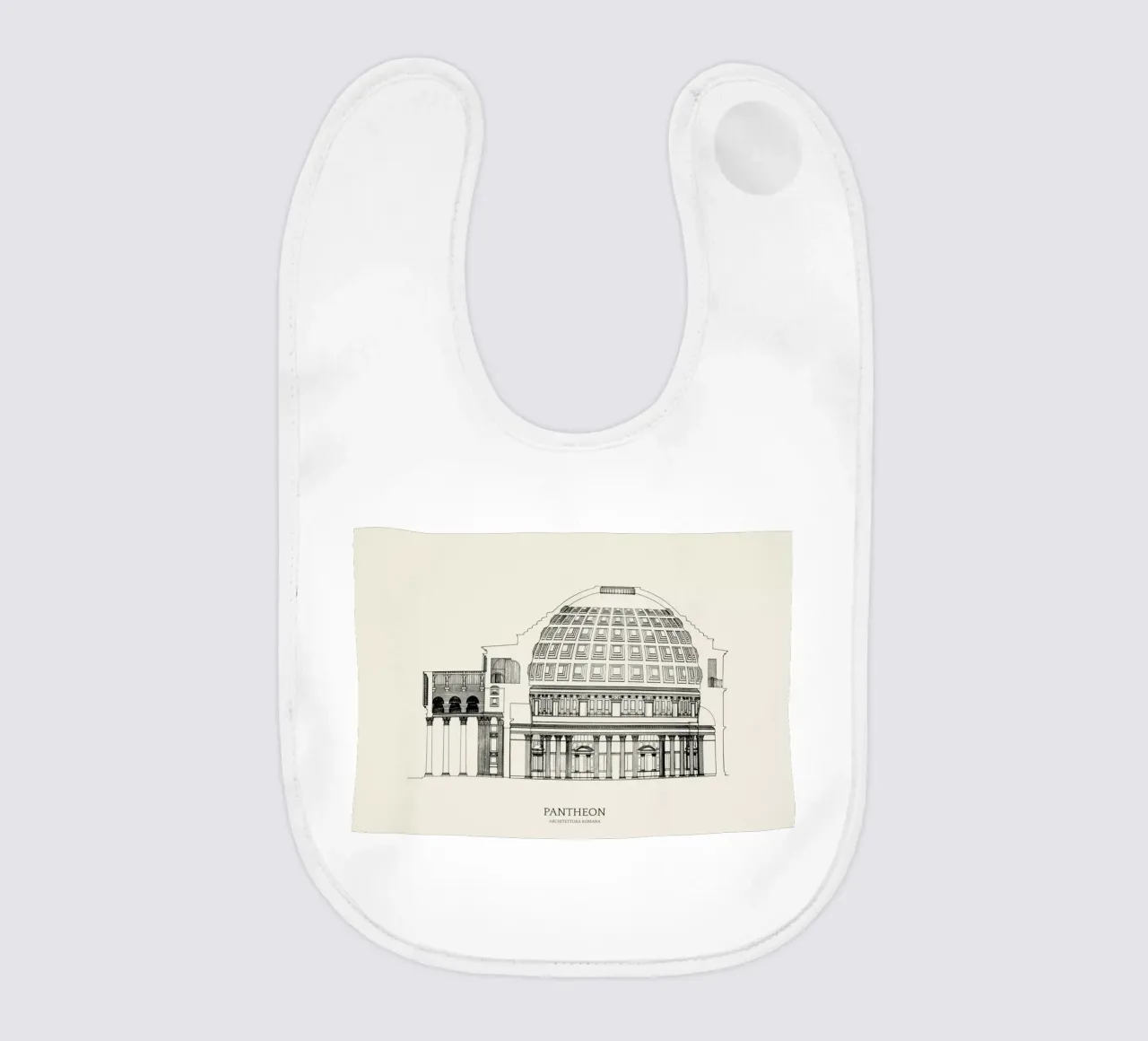 Pantheon bavaglino da Vintage by JUNIQE