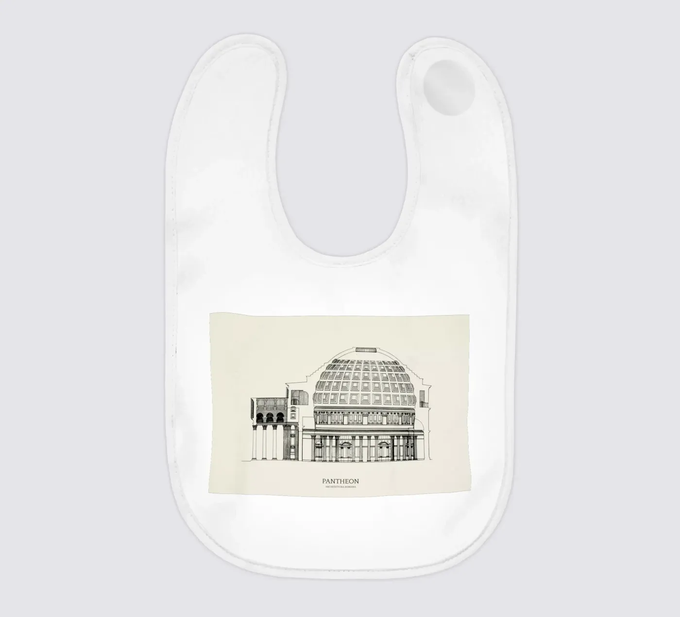 Pantheon bavaglino da Vintage by JUNIQE