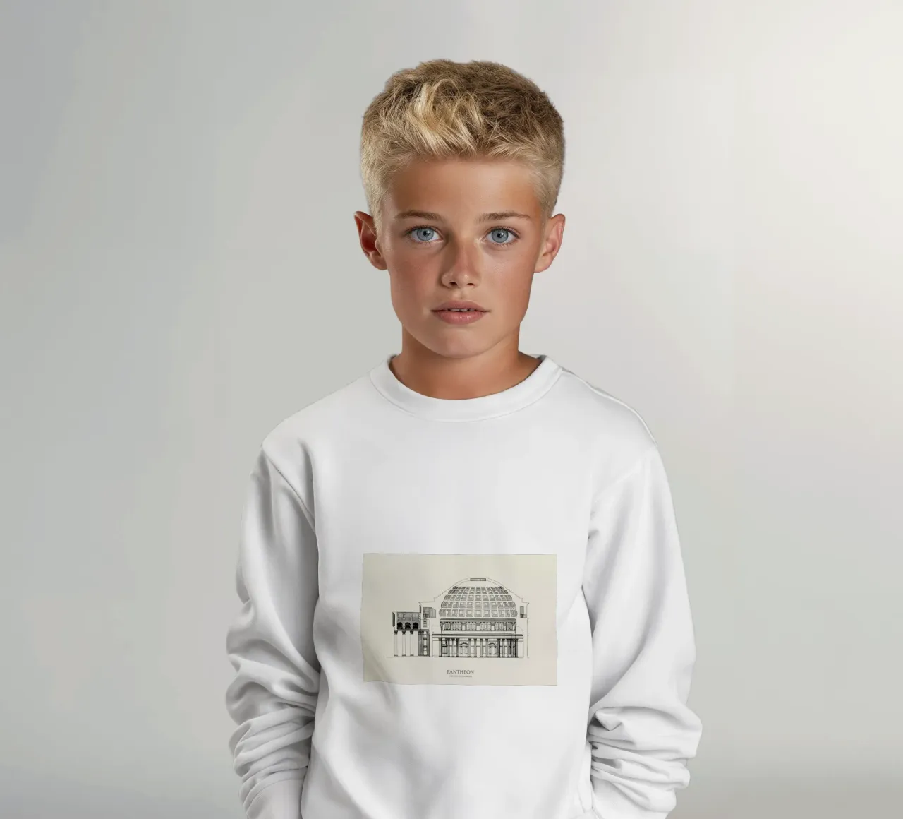 Pantheon felpa bambino da Vintage by JUNIQE