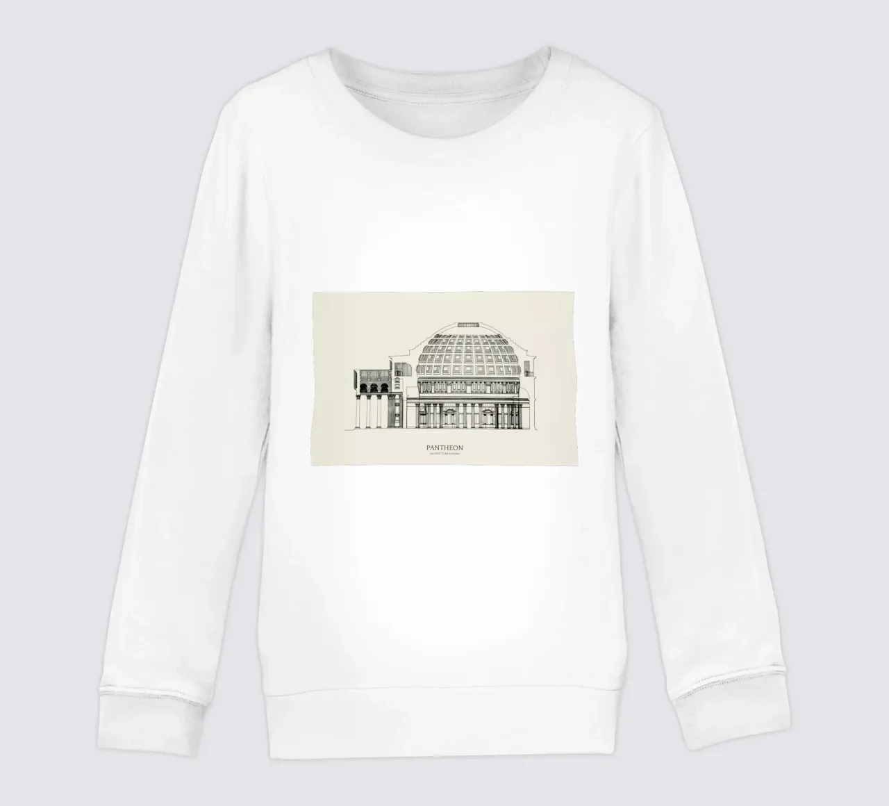 Pantheon felpa bambino da Vintage by JUNIQE