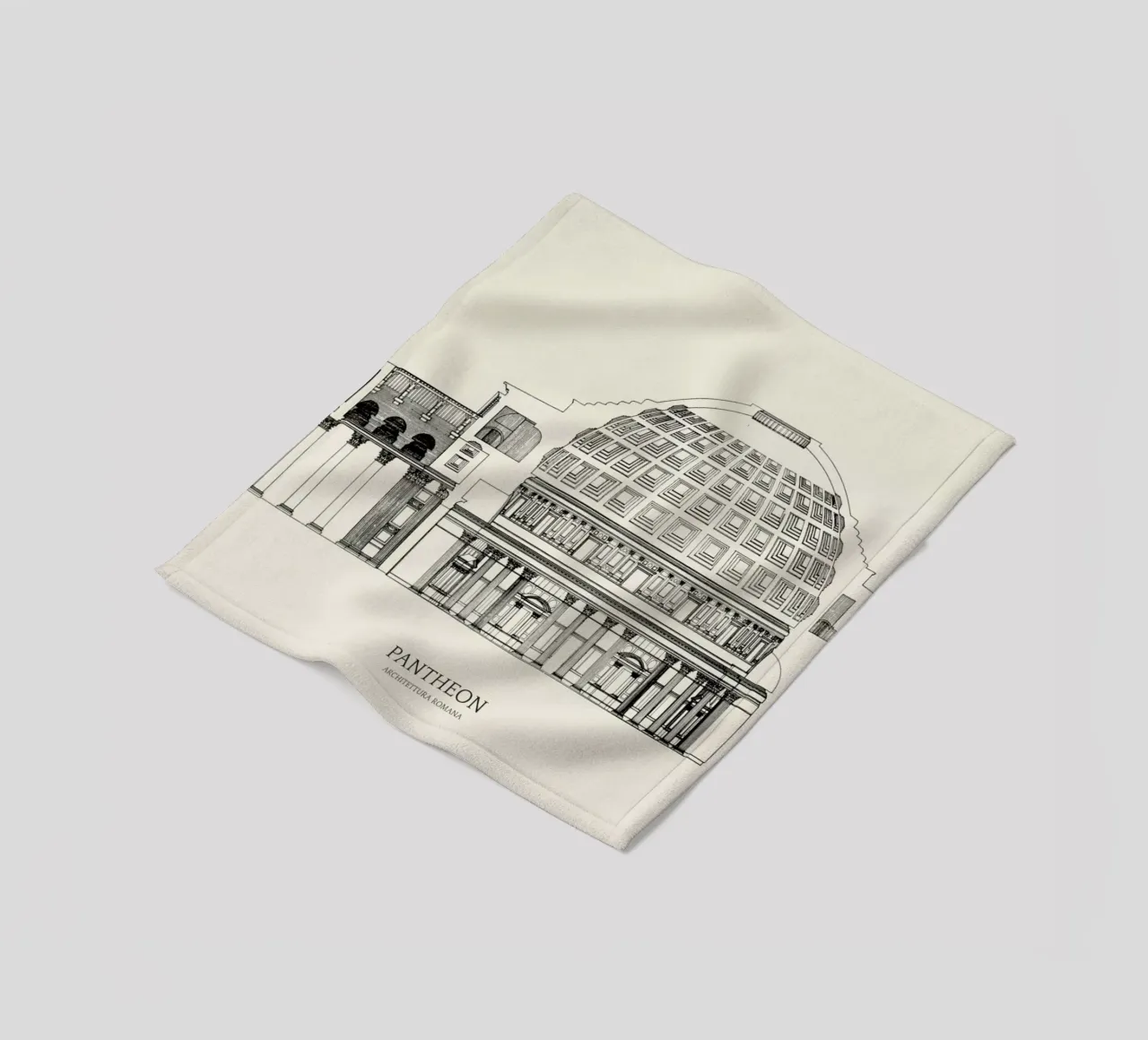 Pantheon coperta in pile da Vintage by JUNIQE