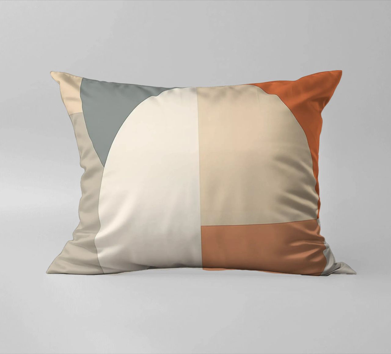 cerchi rettangoli forme geometriche forme sovrapposte cuscino da Kip Joseph Davis