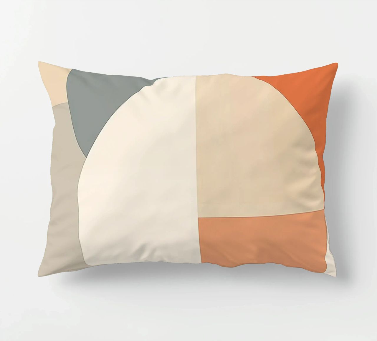 cerchi rettangoli forme geometriche forme sovrapposte cuscino da Kip Joseph Davis